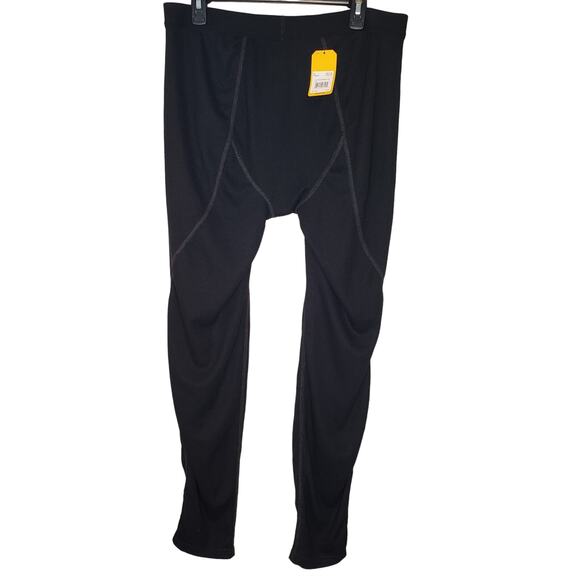NWT CARHARTT Men's XL Regular FORCE Midweight Waffle Base Layer Pant Black - Picture 6 of 10